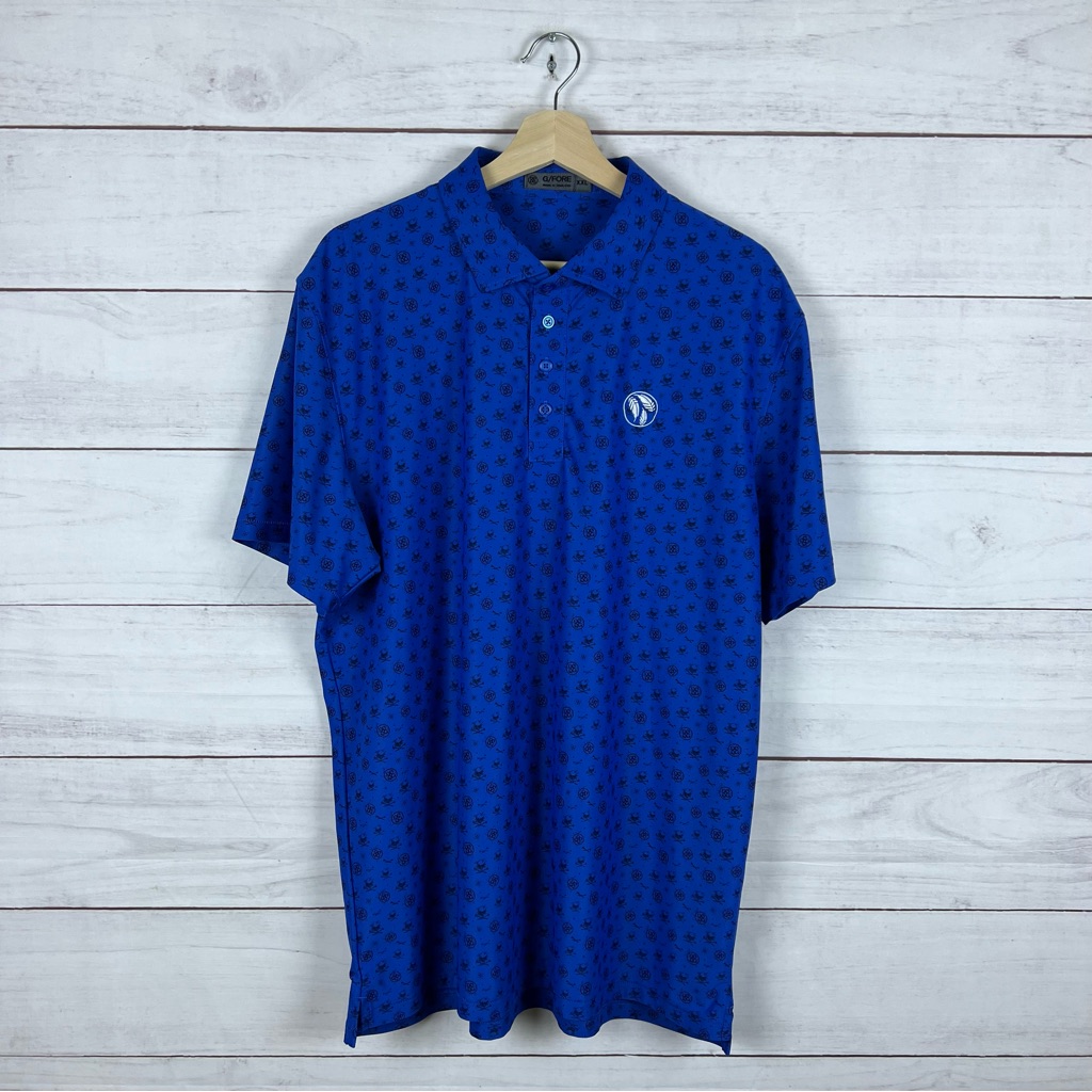 GFore Golf Presidents Cup Skulls Polo Shirt 2xl